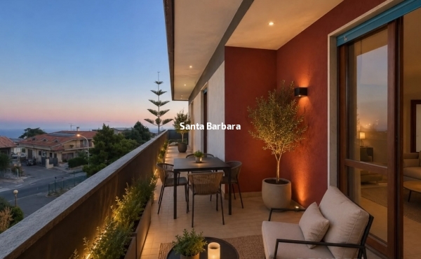Luminoso appartamento con terrazzi e vista mare